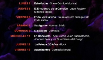 TEATRO Y ESPECT�CULOS EN EL SUR GESELINO